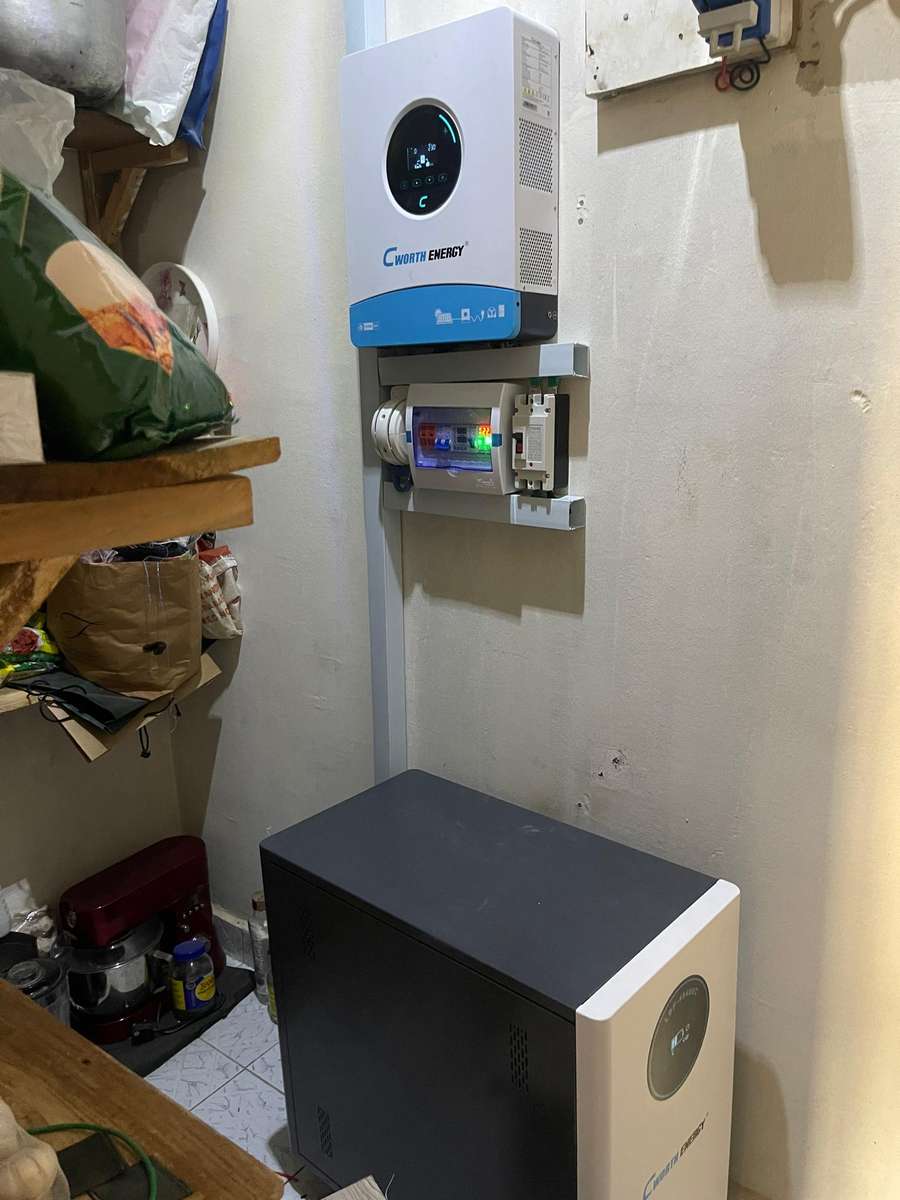 6kva Cworth Iinverter installation